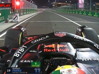 Checo Pérez se queda parado